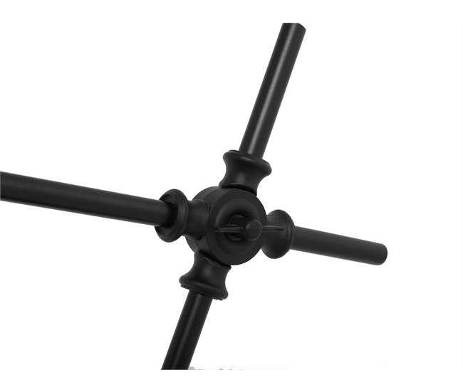 Beliani Lámpara de mesa HORTON Preto