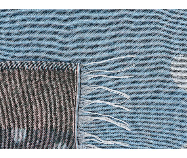 Beliani Manta LIMGHA Azul