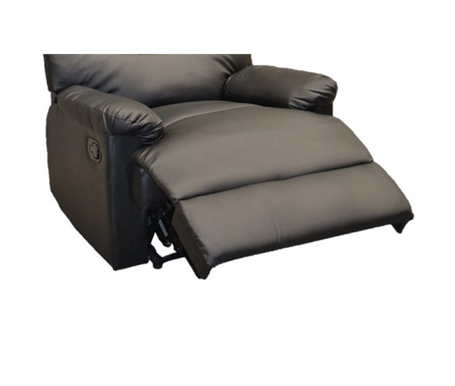 Poltrona relax motorizada com massagem ROMA Preto