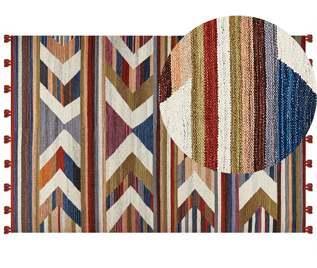 Beliani Kilim MRGASHAT 200x300 Multicor