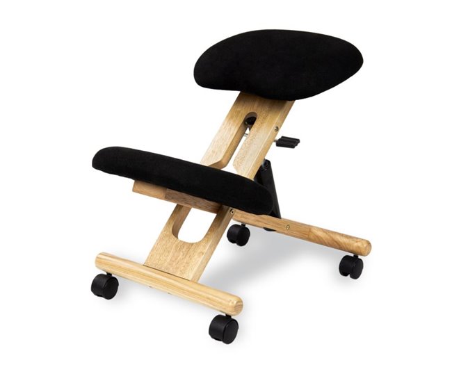 Silla ergonómica Ergochair negro aluminio AlumÍnio