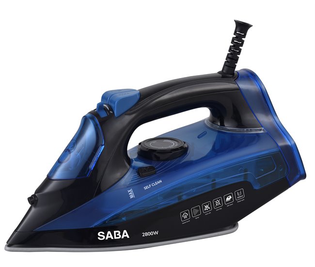 Ferro a vapor SABA SB-PLS-2023 2800W Azul/ Preto