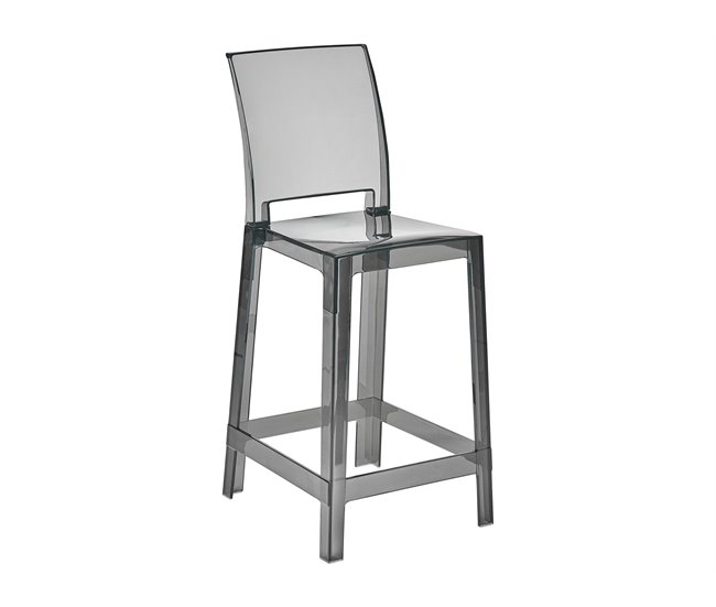 Beliani Banco de bar WELLINGTON Transparente