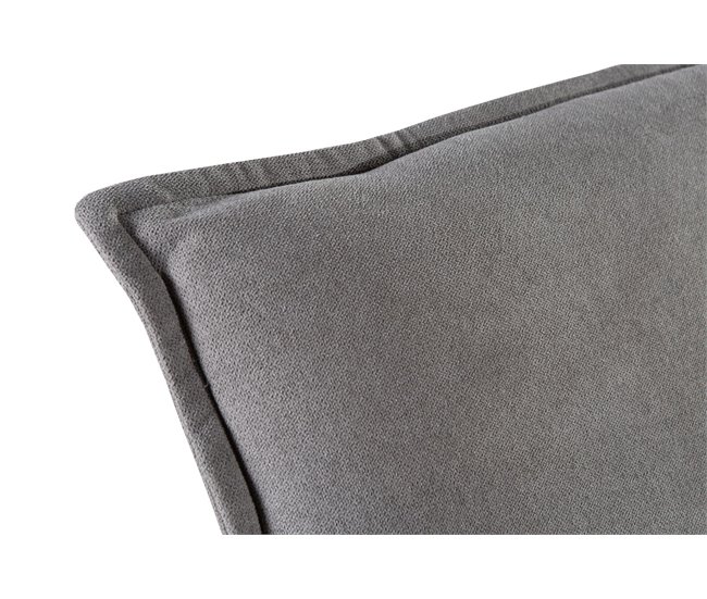 AGORA Cabeceira de cama estofada Microfibra AquaClean 160 Cinza