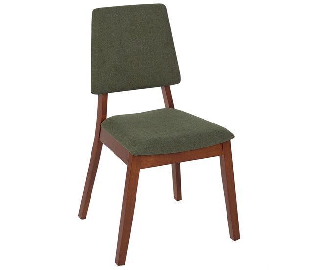 Beliani Silla de comedor MERRILL Verde Escuro