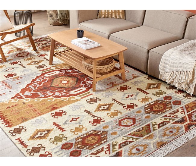Beliani Kilim PROSHYAN 200x300 Multicor