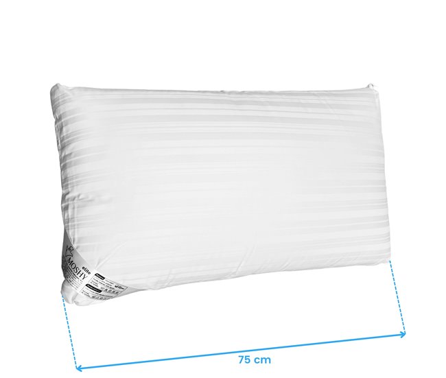 Elite Pillow Ergotex Fibra Dupla Capa 75x35 Branco
