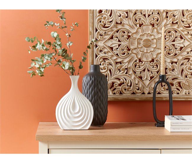 Beliani Jarro decorativo THAPSUS Branco