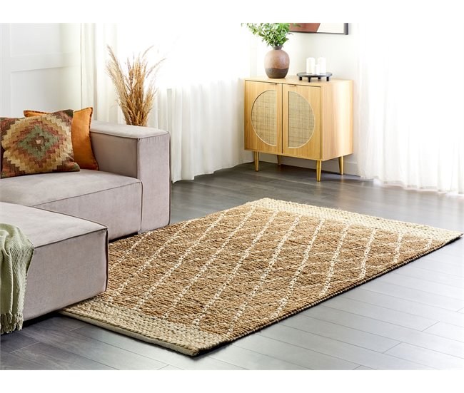 Beliani Pelos curtos ZORAVA 160x230 Bege