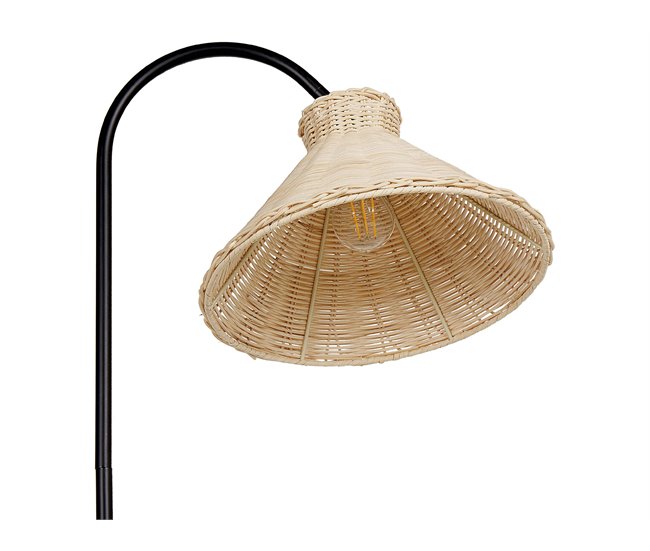 Beliani Candeeiro de pé KERIAN Natural