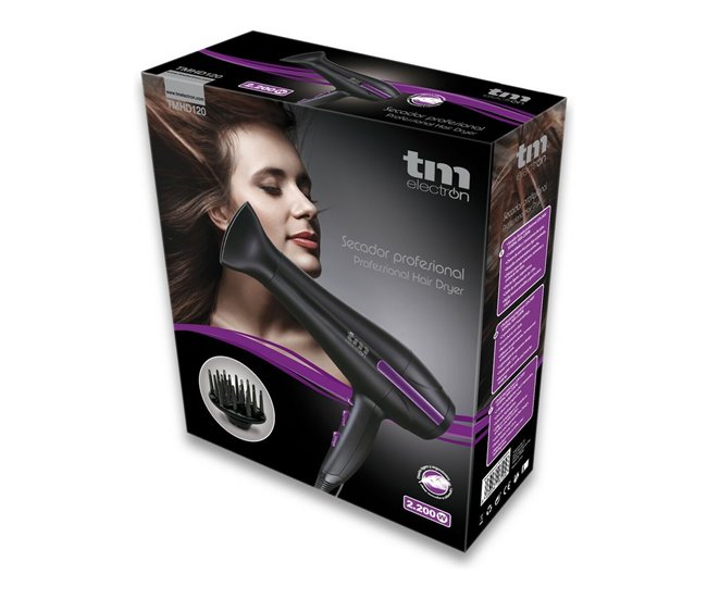 Secador de Cabelo Preto