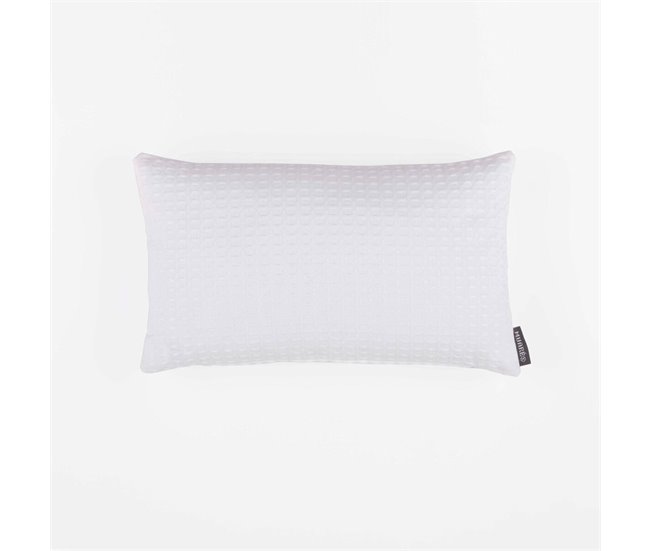 Capa de travesseiro Waffle Branco