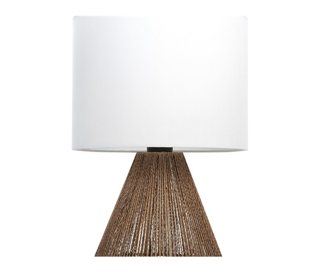 Beliani Lámpara de mesa MALEWA Natural