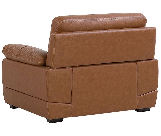 Beliani Poltrona HORTEN Dourado