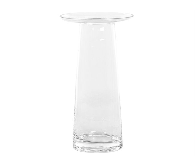 Beliani Jarro de flores MANNA Transparente