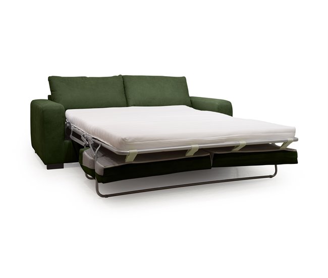 Sofá cama SWEET com abertura italiana Verde