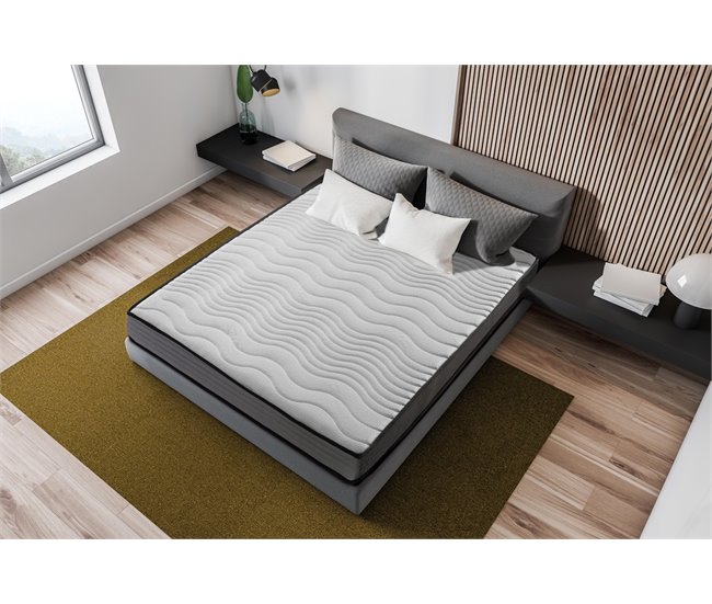  Colchão Aurora Ergonomic Memory Foam com elevada firmeza para um conforto máximo 