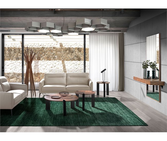 ANGEL CERDA Espelho de parede retangular nogueira Nogal