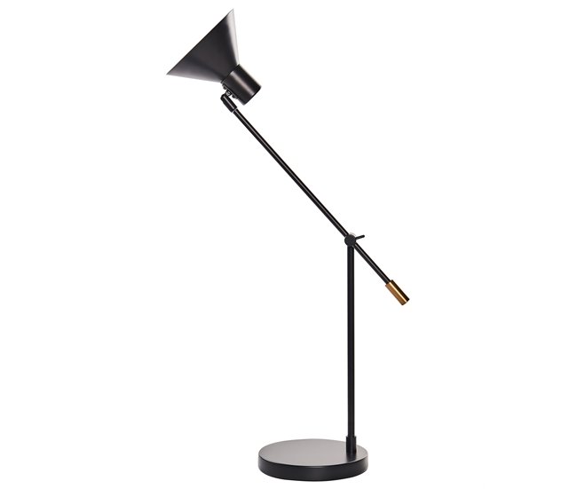 Beliani Lámpara de mesa PINKEEN Preto