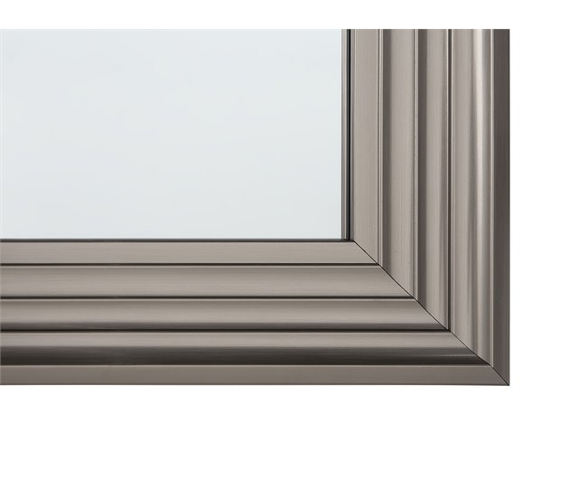 Beliani Espelho CHATAIN 50x3 Cinza