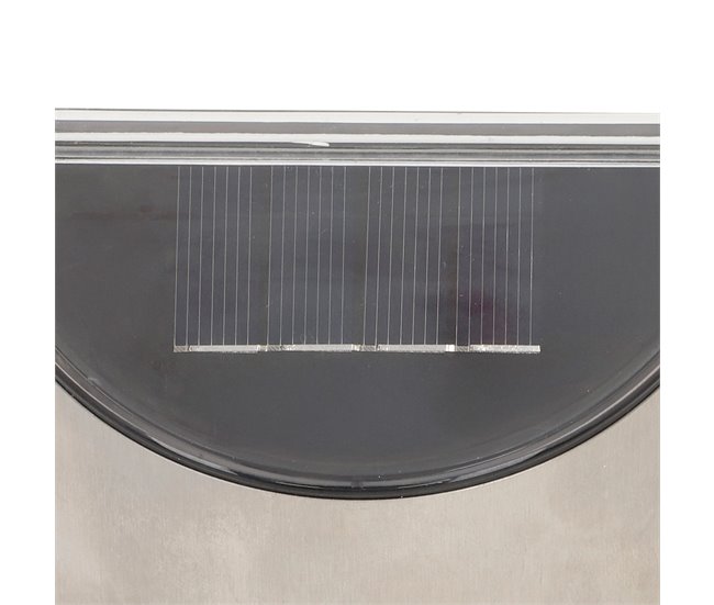 Aktive Conjunto de 4 apliques solares LED de parede 5-10 lúmens Cinza