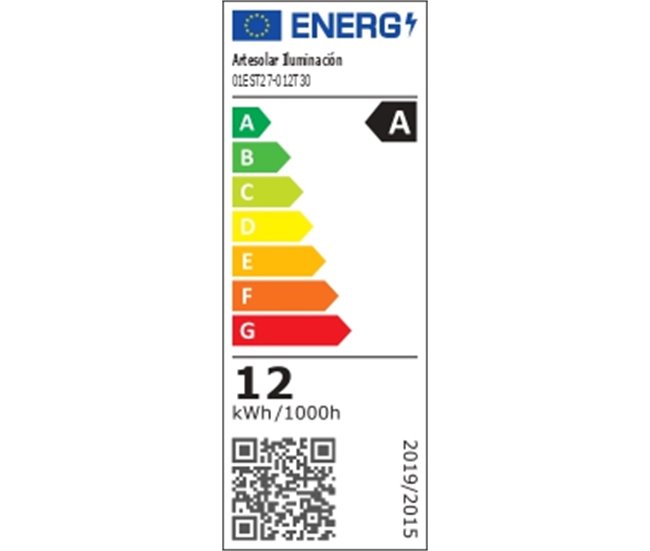 Lâmpada padrão LED 12W E27 quente Branco