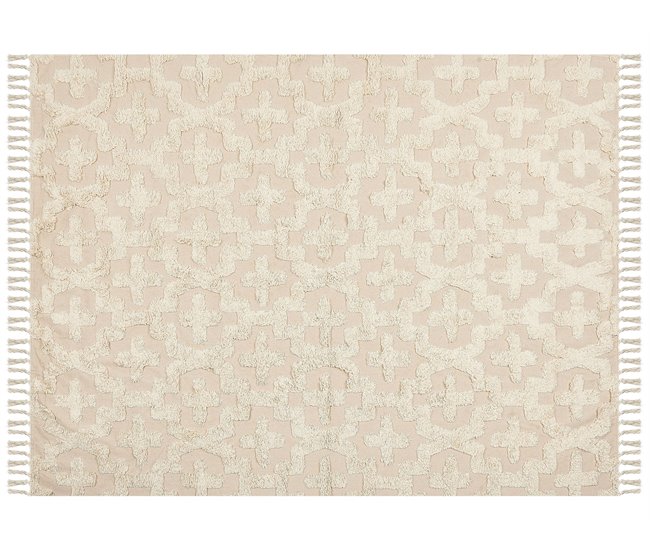 Beliani Pelos curtos ITANAGAR 160x230 Bege