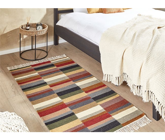 Beliani Kilim MUSALER 80x150 Multicor