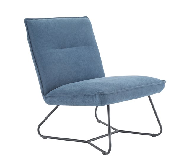 Cadeirão decorativo LEO Azul