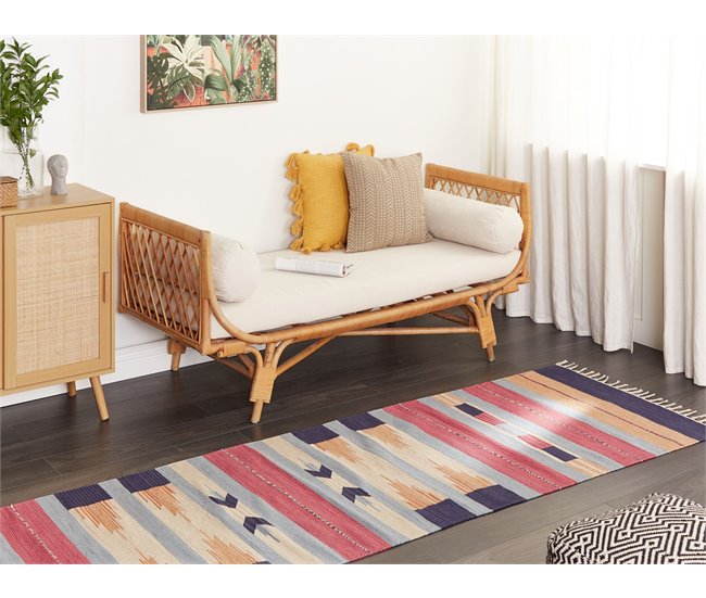 Beliani Kilim GANDZAK 80x300 Multicor