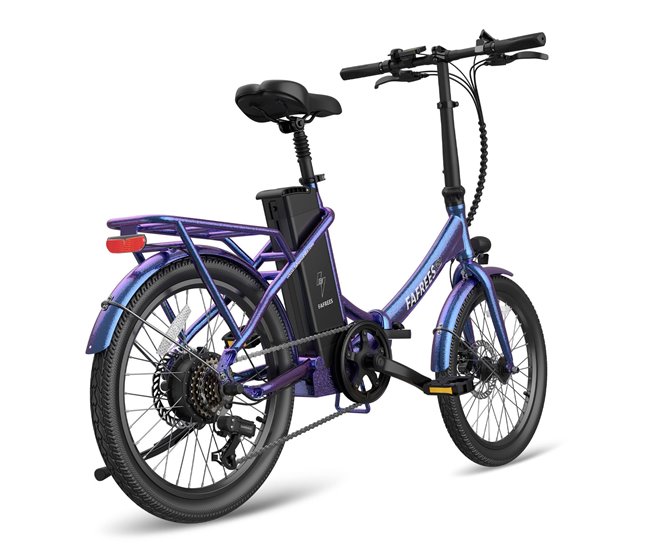 Bicicleta Elétrica FAFREES F20 Lasting - Motor 250W Azul