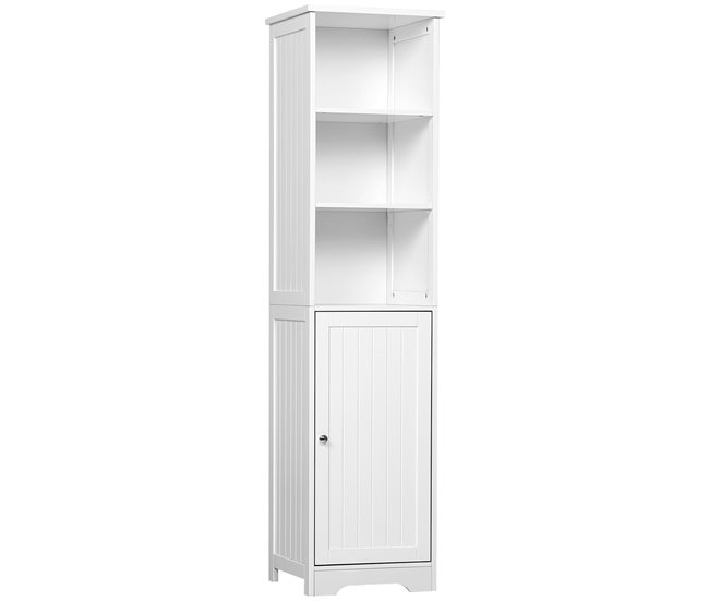 Armário de banheiro MDF kleankin, casa - casa de banho 40 Branco