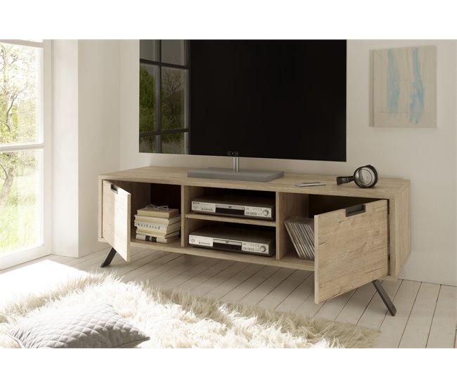Armário TV 156cm 2 portas PALMA Carvalho