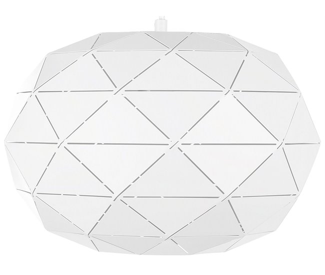 Beliani Candeeiro de tecto REWA Branco