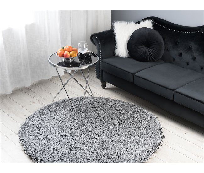 Beliani Shaggy (pelos longos) CIDE 140x140 Azul