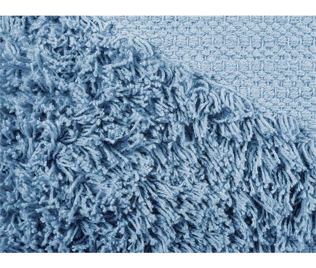 Beliani Almofada decorativa RHOEO 45x45 Azul