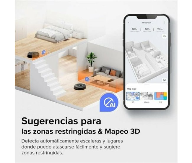 Robot Aspirador Q8 Max Preto