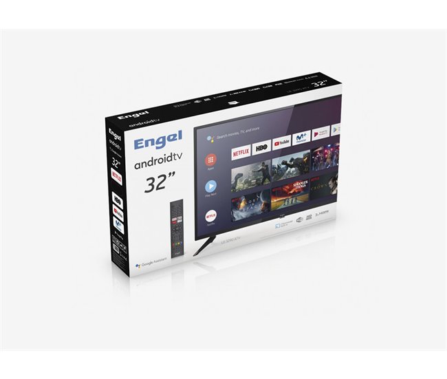 TV ENGEL LE90A Smart TV Preto