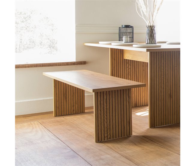 Banco de madera de estilo escandinavo Alma Natural