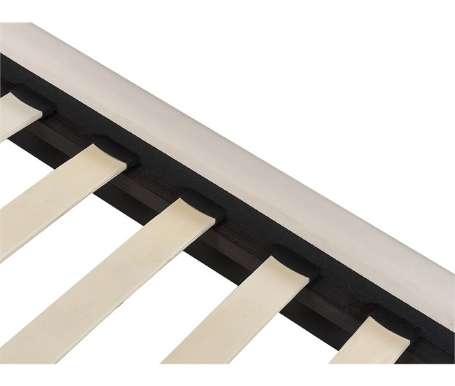 Beliani Cama Terciopelo FORBACH Bege