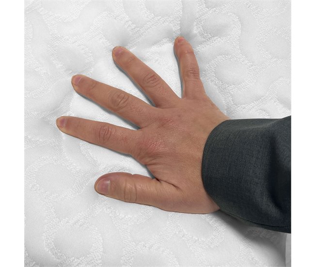 Travesseiro viscoelástico Eko Flakes 105x30 Branco