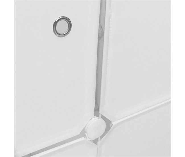 Armário Cubo Personalizável Caixa Premium 20 Cubos/Portas Branco
