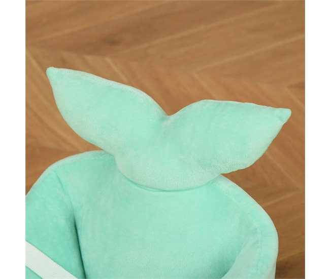 Baloiço Infantil 60x33x50 cm HOMCOM Verde