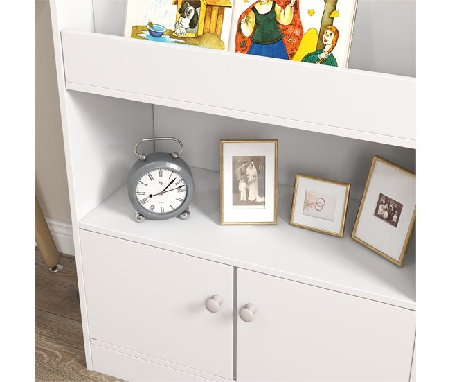 Estante para Brinquedos MDF ZONEKIZ Branco