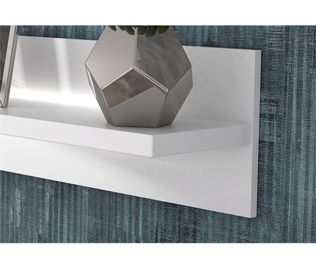 Estante de parede branca LIVING Branco Brillo