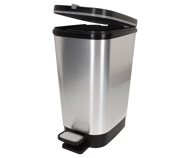 Curver Contentor com pedal Chic Bin 50-60L Cinza
