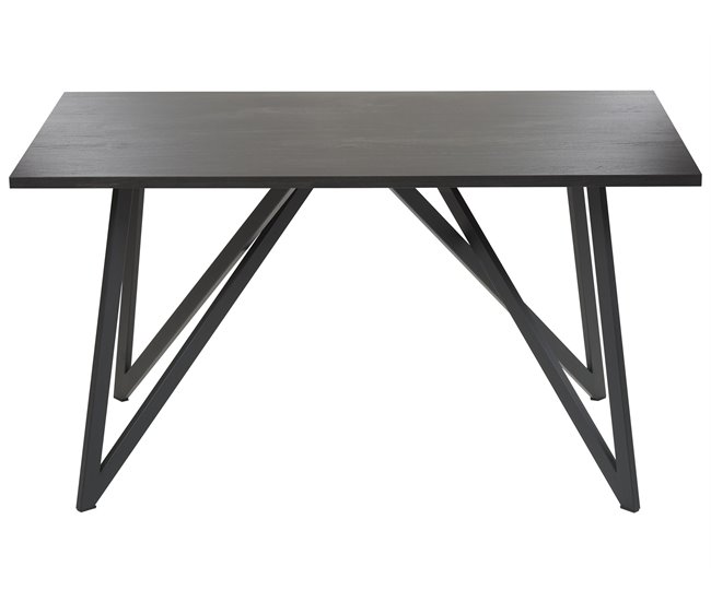 Beliani Mesa de jantar ANNIKA Preto