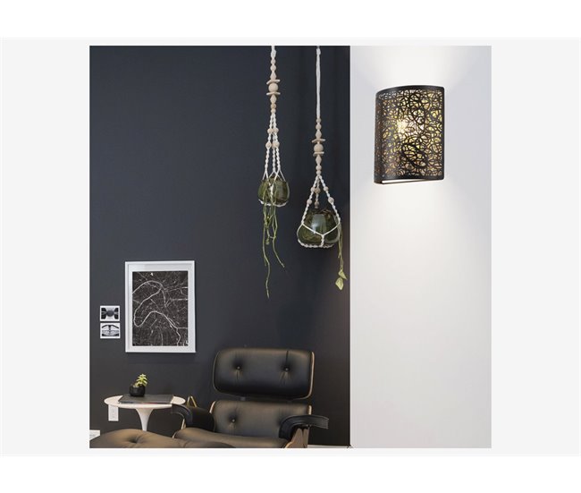 Candeeiro de parede GRASSE by BSS Cinza