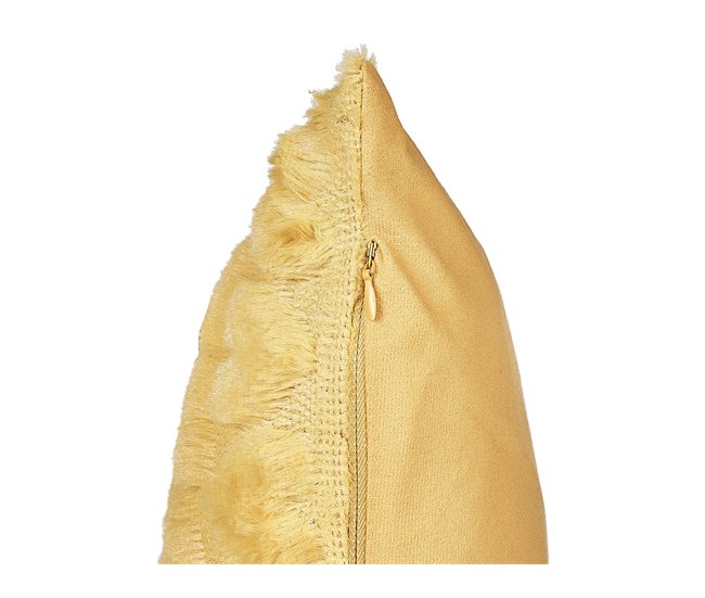 Beliani Almofada decorativa ASTRANTIA 45x45 Amarelo