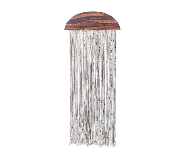 Beliani Decoração de parede ZIKIRIA Castanho